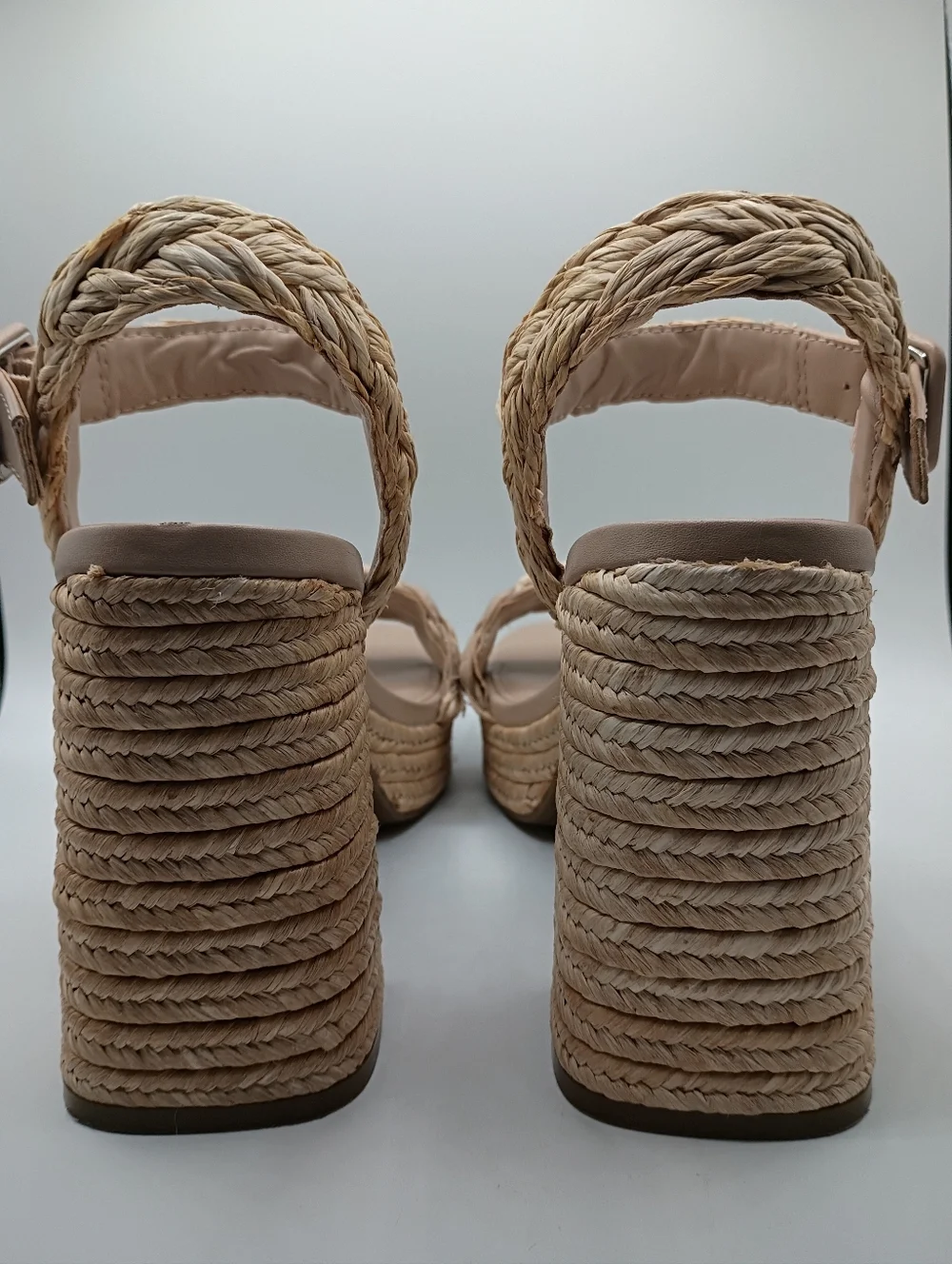 Marc Fisher Seclude Woven Platform Block Heel Sandals